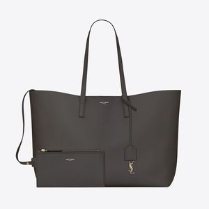 YSL SHOPPING EAST WEST TOTE IN GRAY (NEW)